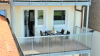 Balkon 2 überdacht mit Nachmittags- und Abendsonne