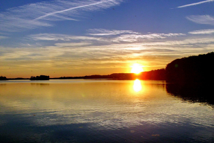 Sonnenuntergang Ukleisee